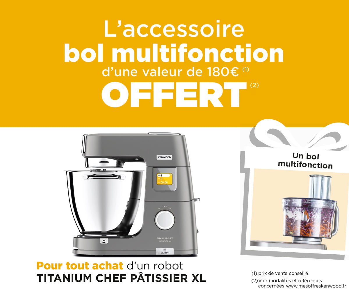 KENWOOD -Titanium Chef Pâtissier XL