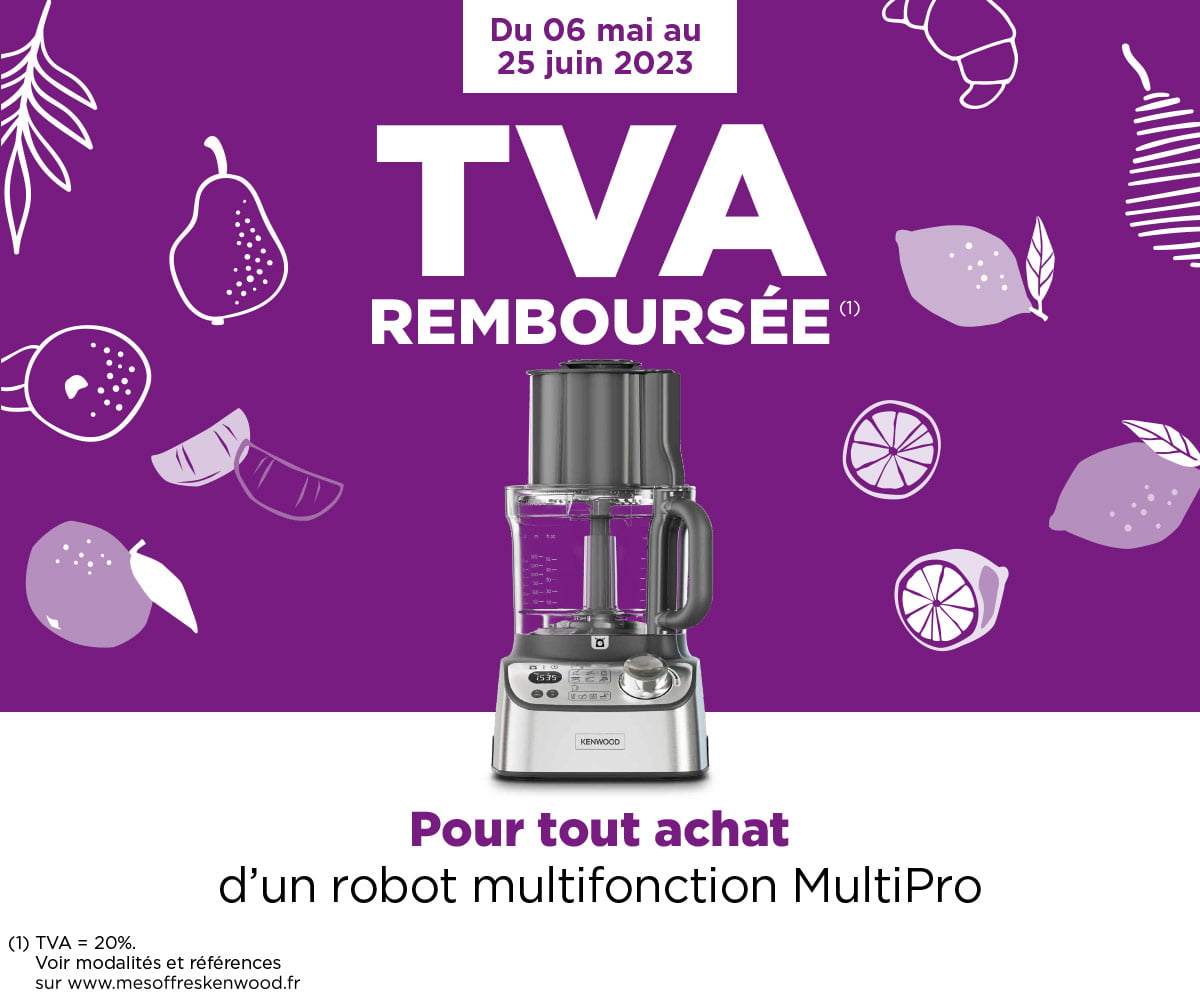 KENWOOD - Offre robots multifonction MultiPro -